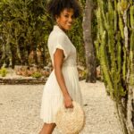 Vestido manga corta secundario